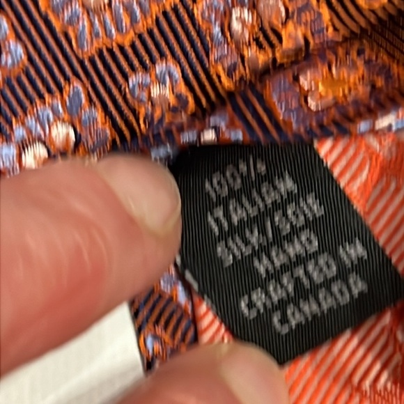 Men's Classic Dion Signature Geometric Tie - Picture 3 of 7